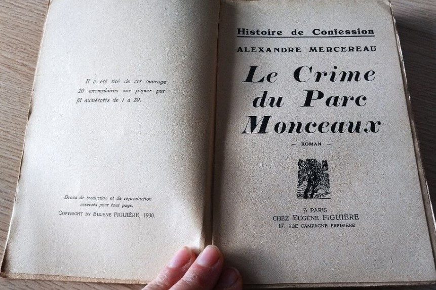 Le Crime du Parc Monceau