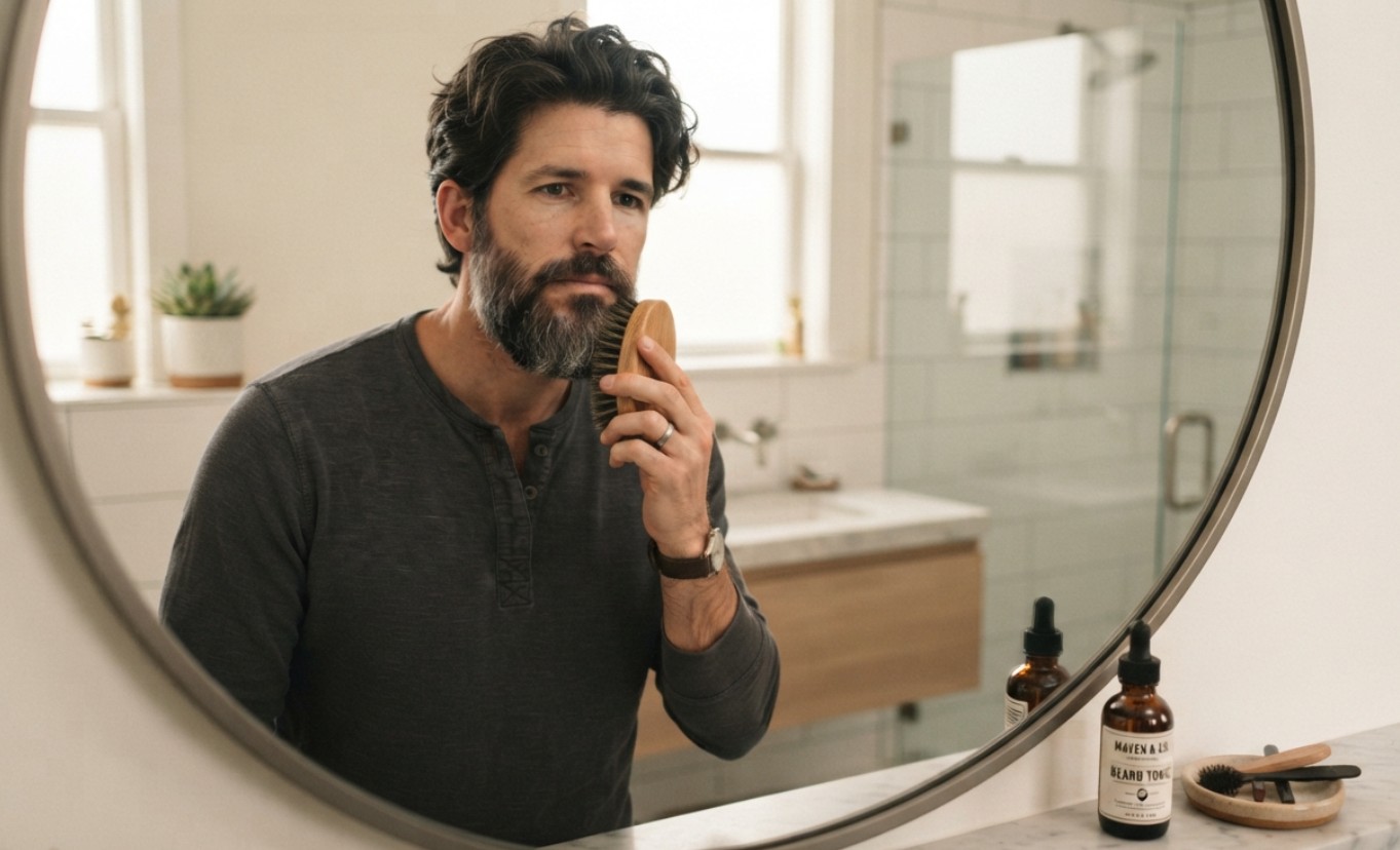 brosse à barbe