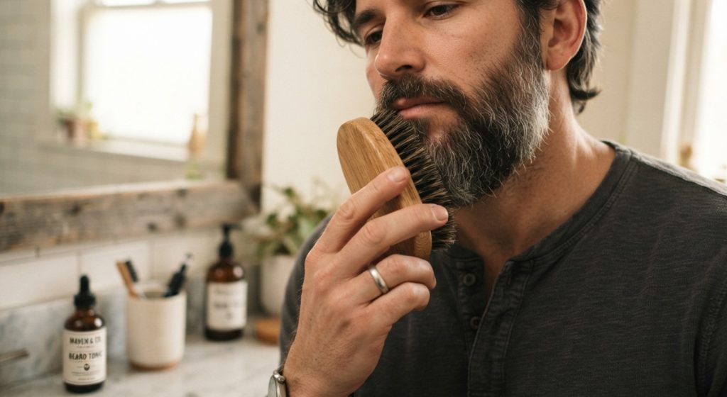 choix d'une brosse à barbe