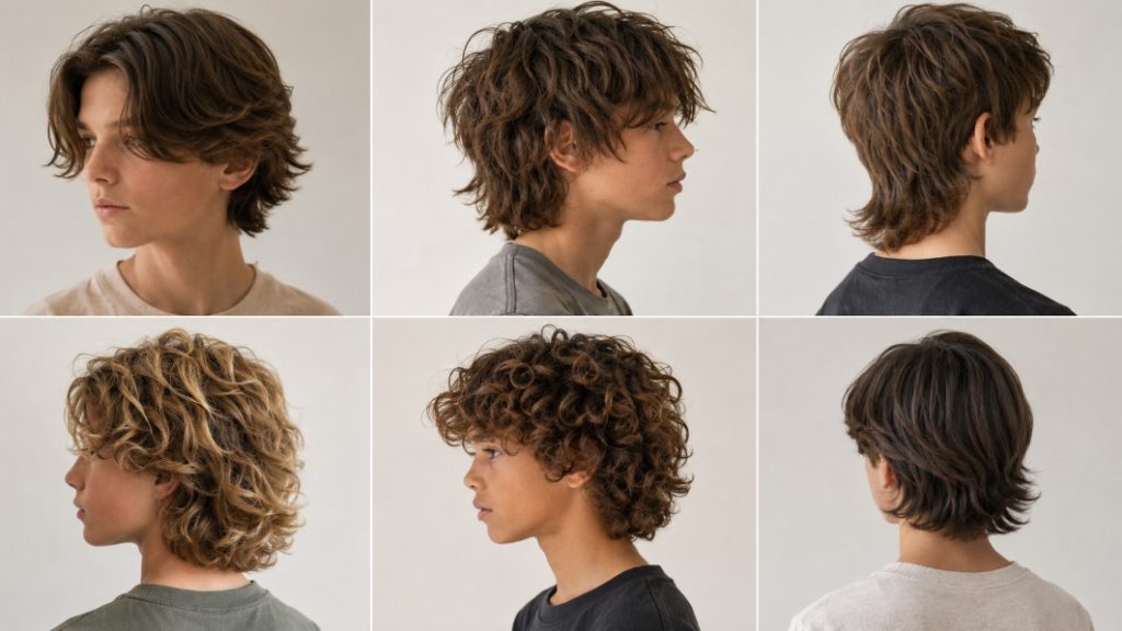 coupe garçon mi long